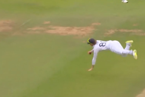 [WATCH] Ollie Pope Takes Glenn Phillips-like Stunning Catch To Dismiss Karun Nair For A Duck During 1st ENG vs IND Test