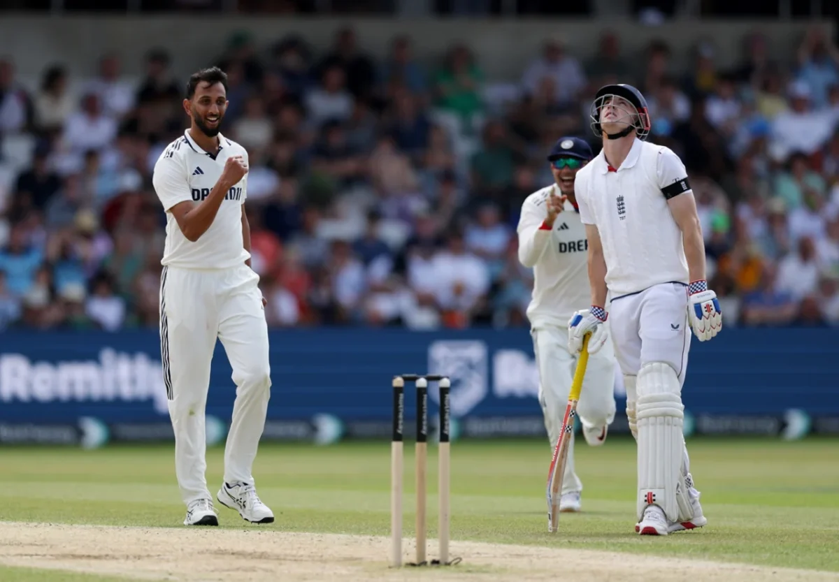 prasidh krishna eng vs ind 2nd test edgbaston