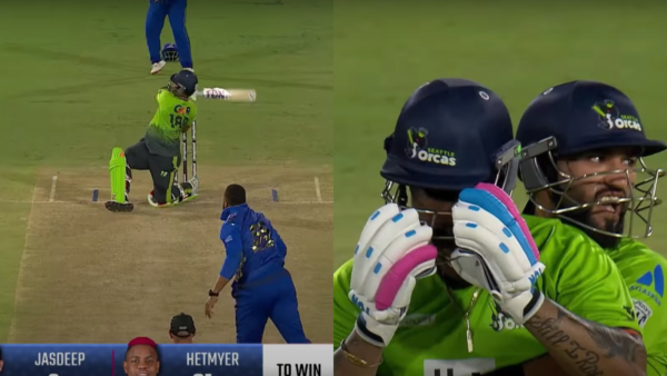 6 off 1 Ball: Rajasthan Royals Star Smashes SIX in MLC 2025 off Mumbai Indians Legend [WATCH]