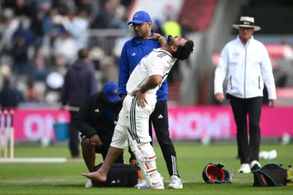 Former England Cricketer’s Prediction Comes True As Rishabh Pant Steps Out To Bat With Injured Foot In 4th Test In Manchester