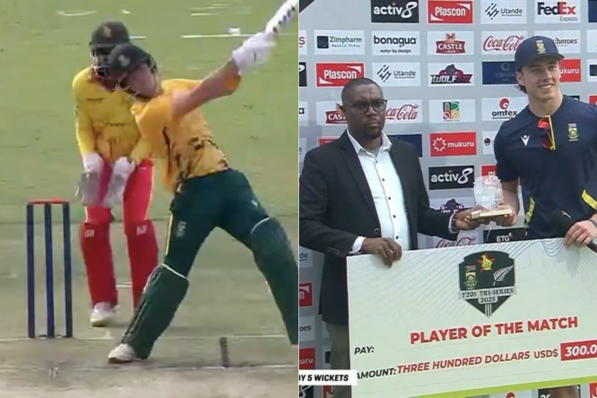 [WATCH] CSK Sensation Dewald Brevis Dazzles With Hattrick of Sixes en Route Fiery 41(17), Wins Maiden POTM for South Africa