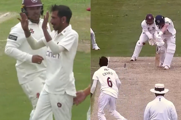 Yuzvendra Chahal Pushes Case for IPL 2026 Retention With a Magical Six-Wicket Haul In County Championship [WATCH]