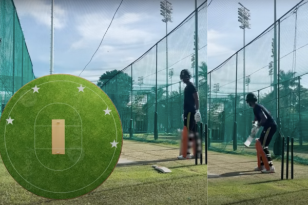 15 Runs in Six Balls; India Pacer Flaunts Hitting Ability in Match Simulation Practice After Being Named in Asia Cup 2025 Squad [WATCH]
