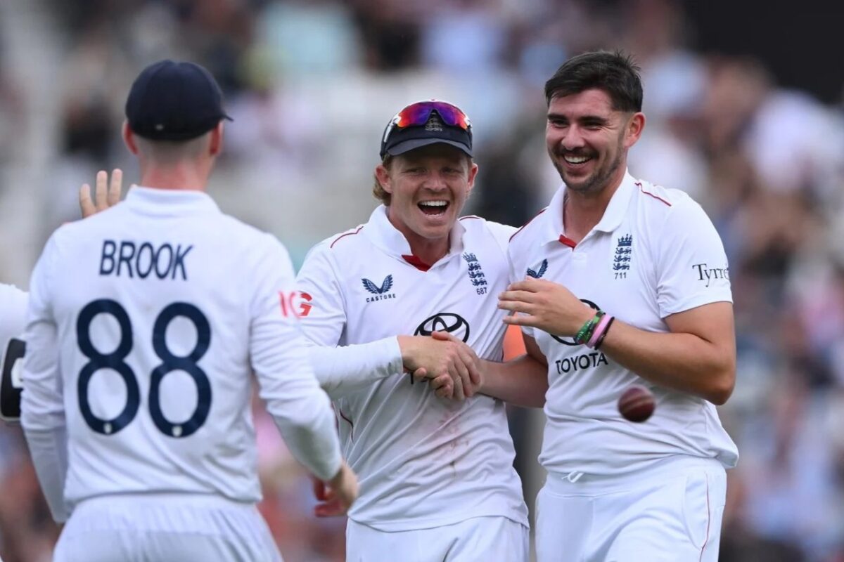 Josh Tongue ENG vs IND 5th Test The Oval