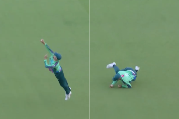Mumbai Indians Star Flaunts Acrobatic Skills With a One-Handed Screamer in The Hundred 2025 [WATCH]