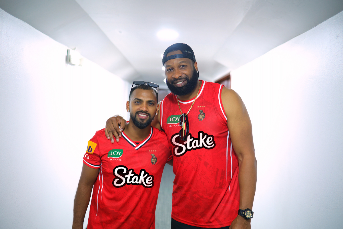 Nicholas Pooran Kieron Pollard Trinbago Knight Riders TKR CPL 2025