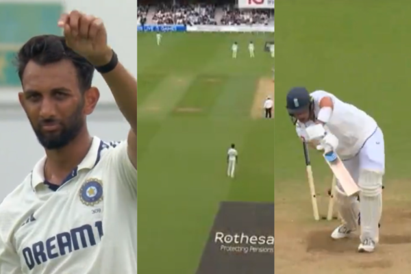 Prasidh Krishna Masterminds Josh Tongue Dismissal With a Field Change On Day 5 At The Oval