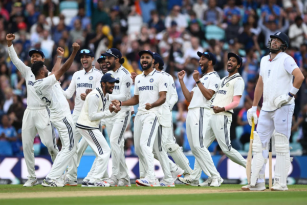 Team India Take a Memorable Victory Lap After Series-Levelling Win at the Oval Following ENG vs IND 5th Test [WATCH]