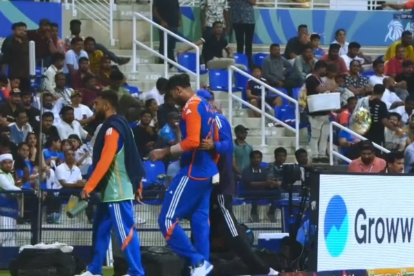 Axar Patel Walks Off The Field After Head Hits The Ground Following Dropped Catch During Oman Match in Asia Cup 2025 [WATCH]