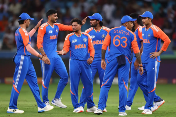 India Survive Aamir Kaleem and Hammad Mirza Scare To Stay Unbeaten In the Group Stage: Key Highlights From IND vs OMA In Asia Cup 2025