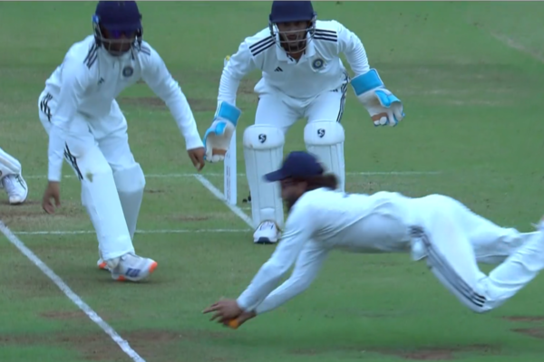 Rajat Patidar Shows Sharp Reflexes To Grab a Relay Catch During Duleep Trophy 2025 Final [WATCH]