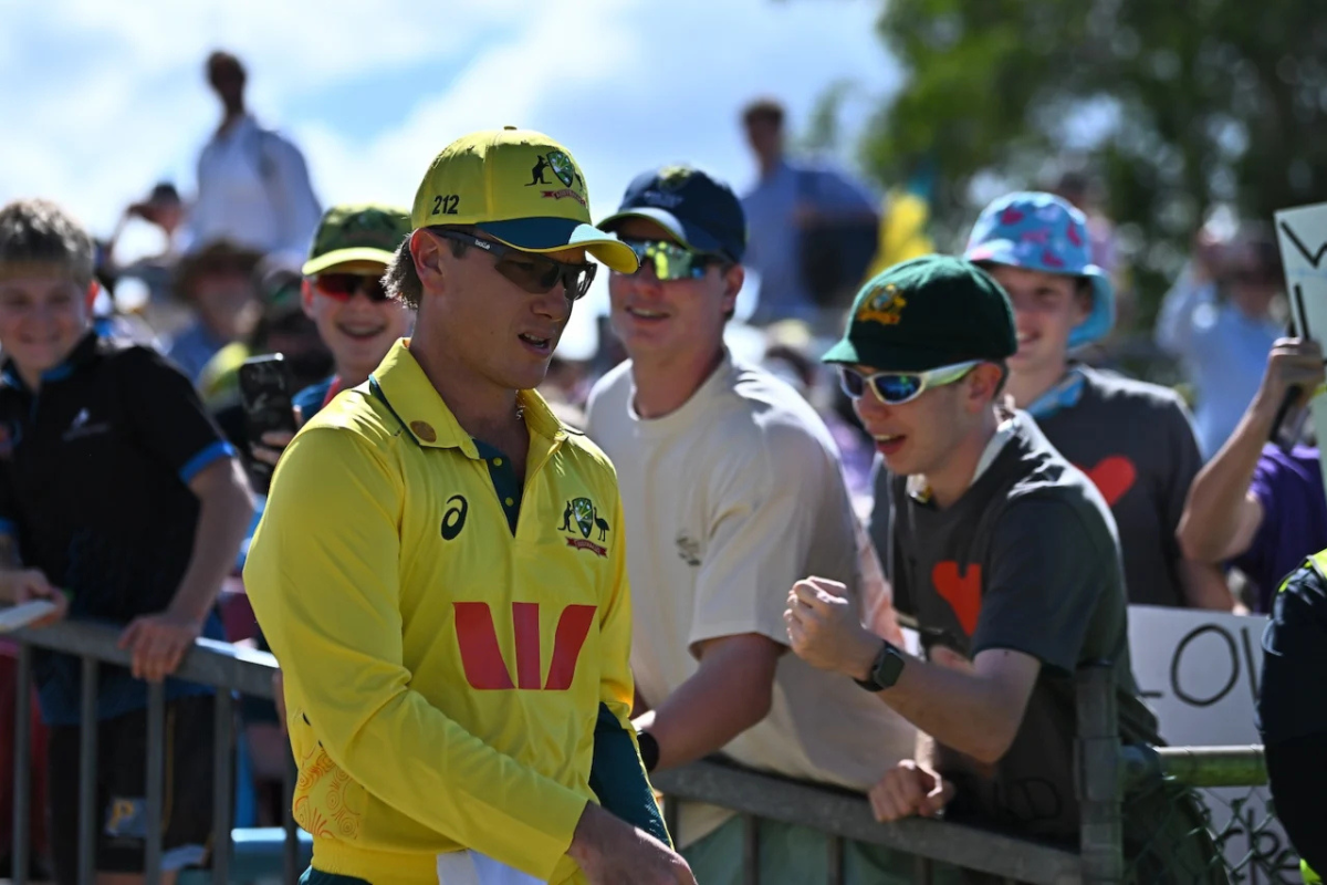 Adam Zampa Matthew Kuhnemann AUS vs IND Australia
