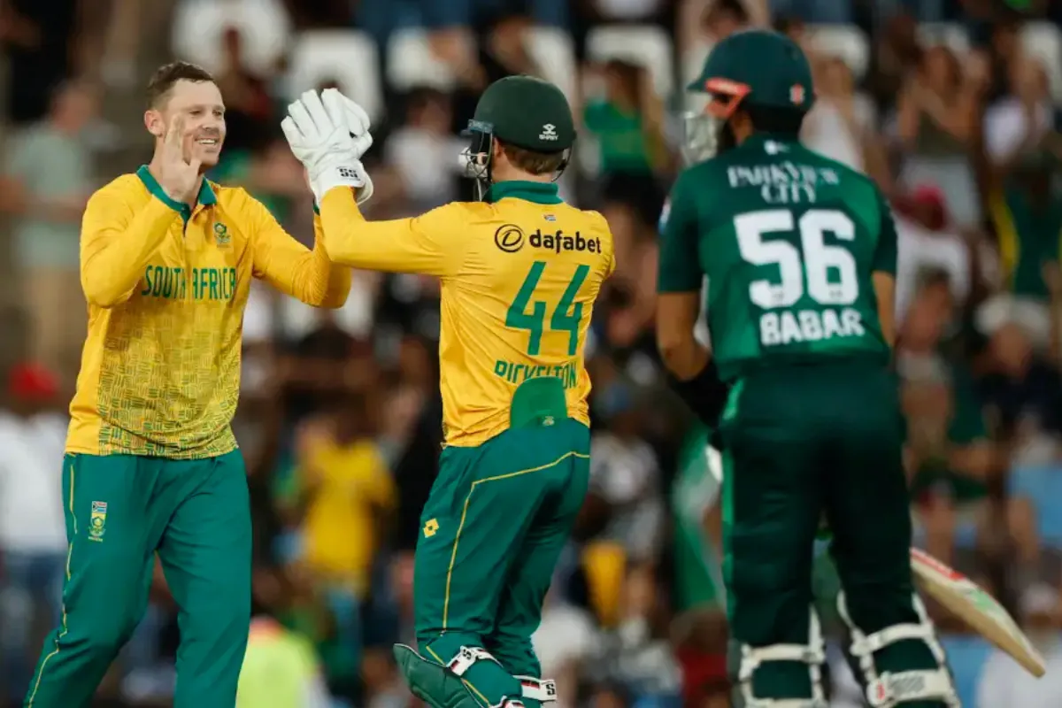 Babar Azam Pakistan George Linde South Africa PAK vs SA T20Is