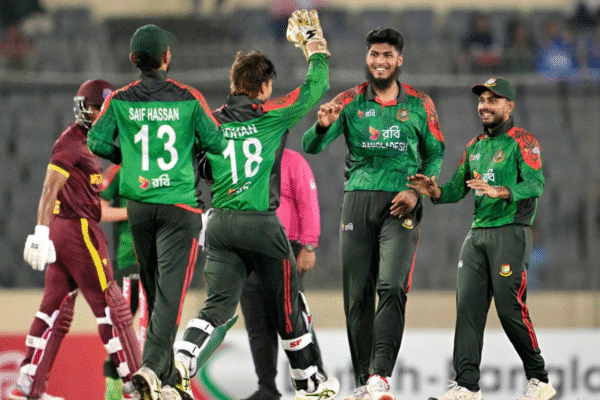 Bangladesh's Super Over Blunder Leaves West Indies Spinner Surprised.