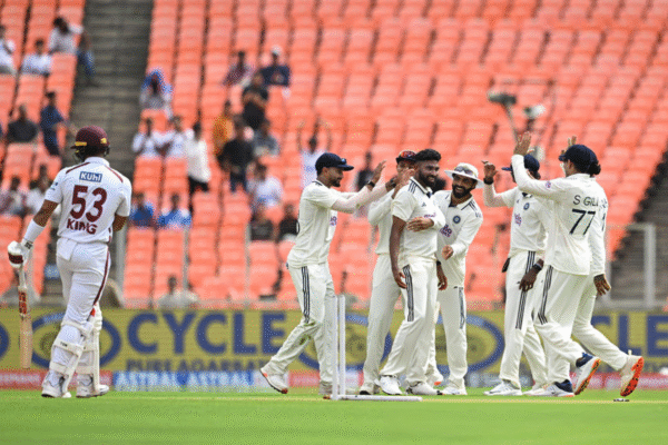 EXPLAINED: Why India Declared Their Innings on 448 in Ahmedabad Against West Indies