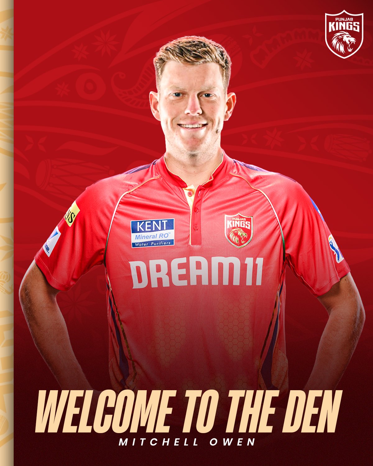 Mitchell Owen Punjab Kings Xavier Bartlett Punjab Kings IPL 2026 Retention