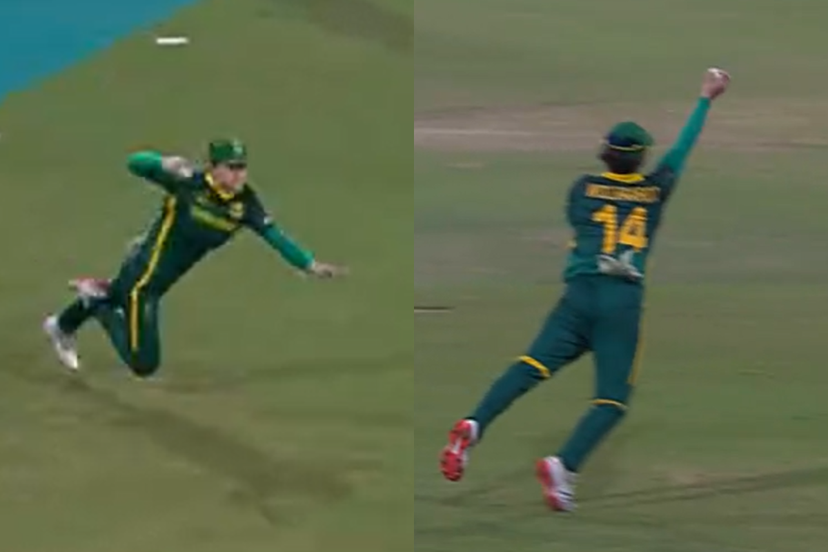 Laura Wolvaardt Grabs a Screamer To Dismiss Lea Tahuhu In SA vs NZ In Women's World Cup 2025 [WATCH]