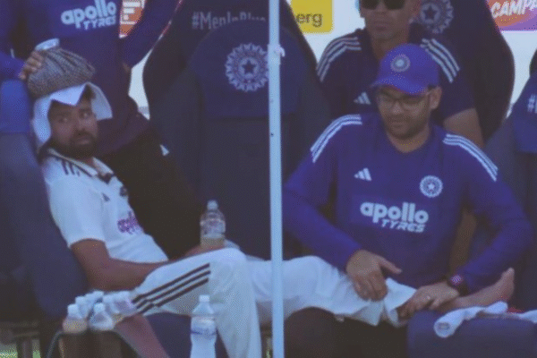 Mohammed Siraj Receives ‘King’ Treatment After Collapsing in the Dugout from Gruelling Spell in Delhi Heat During IND vs WI 2nd Test [WATCH]