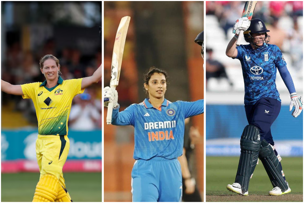 Most Women's ODI Hundreds Meg Lanning Smriti Mandhana Nat-Sciver Brunt