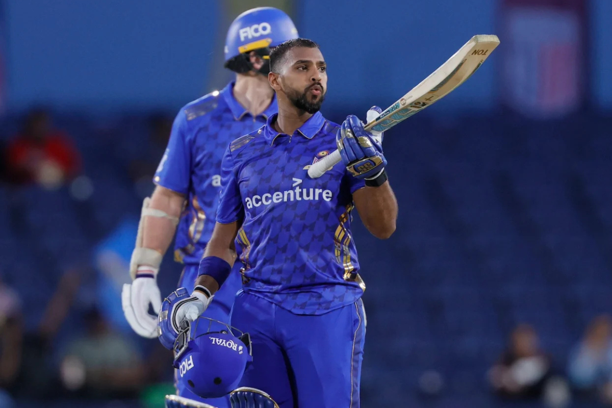 Nicholas Pooran Kieron Pollard ILT20 2025 MI Emirates Mumbai Indians