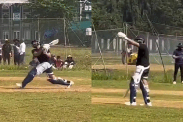 Rohit Sharma Allegedly Breaks Lamborghini With a Sweep Shot While Training at Shivaji Maidan Park Before Australia Tour [WATCH]