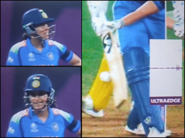 Smriti Mandhana Leaves The Field in Disbelief After A Thin Edge in IND-W vs AUS-W Women’s World Cup 2025 Semi-final [WATCH]