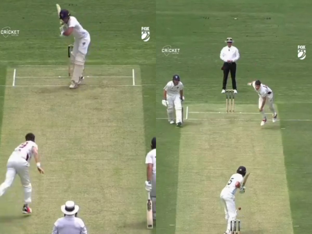 Watch Sam Konstas Leave A Ball On Middle-Stump To Get Bowled In Sheffield Shield, Sparks Ashes 2025 Spot Debate