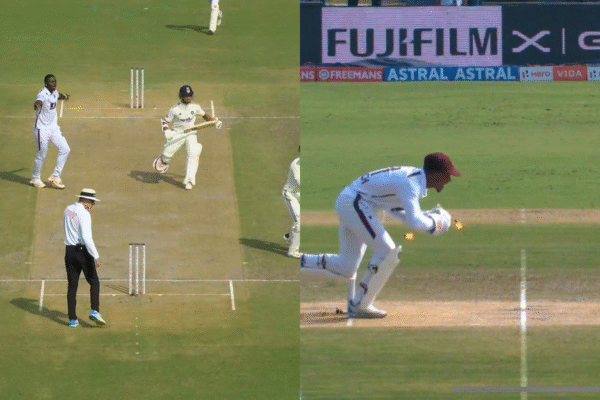 Yashasvi Jaiswal Throws His Wicket in Run Out After Mix-up With Shubman Gill in IND vs WI 2nd Test [WATCH]