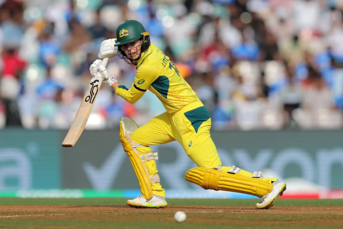 phoebe litchfield record vs india ind-w vs aus-w women's world cup 2025 semi-final