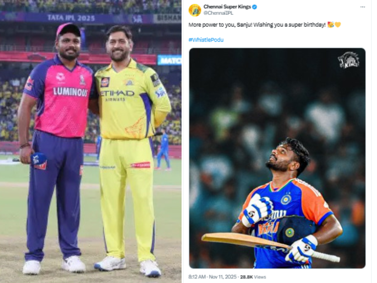 CSK All But Confirm Sanju Samson Trade News With Birthday Wish From Official Handle