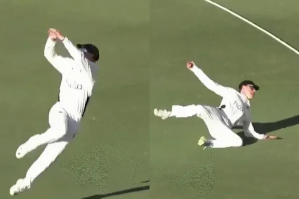 Cooper Connolly Grabs a Screamer To Dismiss Michael Neser In Sheffield Shield 202526 Fixture [WATCH]