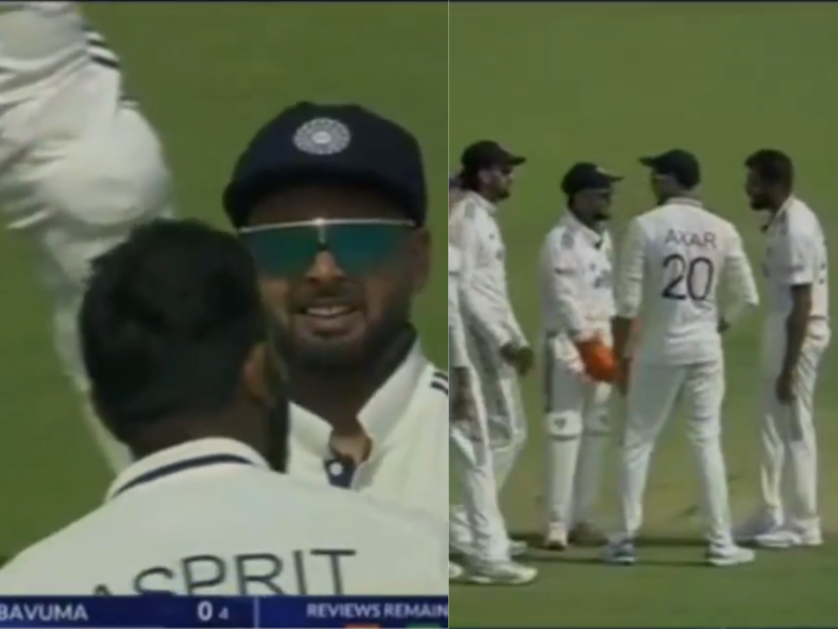 Jasprit Bumrah And Rishabh Pant Disagree Over DRS Call for Temba Bavuma in IND vs SA 1st Test [WATCH]