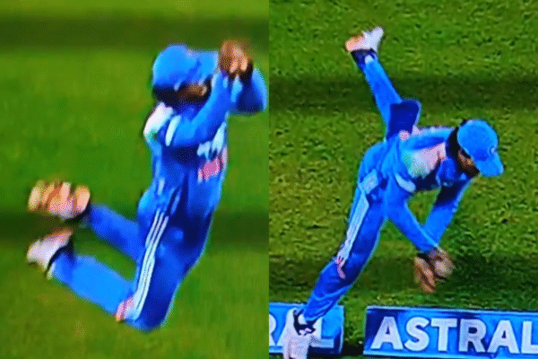 Tilak Varma Showcases Brilliant Acrobatics, Leaps in the Air to Save a Six in IND vs SA 2nd ODI